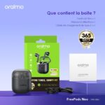 Oraimo FreePods Neo Écouteurs bluetooth intra-auriculaires sans fil ENC - Noir – Image 2