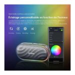 Oraimo SpaceBox Haut-parleur Bluetooth Avec Radio FM, Lumières Personnalisables, égaliseur – Image 3