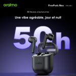 Oraimo FreePods Neo Écouteurs bluetooth intra-auriculaires sans fil ENC - Noir – Image 3
