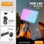 Mini Lampe vidéo Selfie Light LED RGB avec Clip annulaire U160 Pro Portable LED Light (Rechargeable) PLOKAMA – Image 3