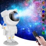 Projecteur D'astronaute à LED, Lampe De Projection De Ciel étoilé, Lampe De Chambre D'enfant USB – Image 4