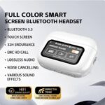 Écouteurs sans fil Bluetooth avec réduction de bruit, chargement rapide, écran tactile LCD intelligent – Image 5
