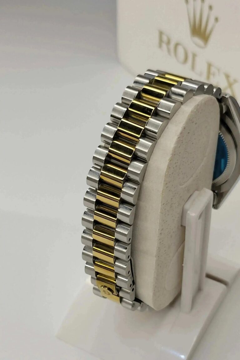 Rolex  Montre Pour Homme – Conception Luxueuse Argent et Doré