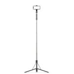 Perche à Selfie avec trépied extensible (1.7m) , 3 en 1, en aluminium, avec télécommande sans fil et support trépied