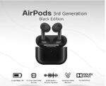 Écouteurs Sans Fil AirPods 3éme génération -Noir -garantie 5mois – Image 2