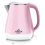 Global Air Bouilloire Électrique Inox 1.5L - 1800W avec Arrêt Automatique - Garantie 3 Mois - GE 1010