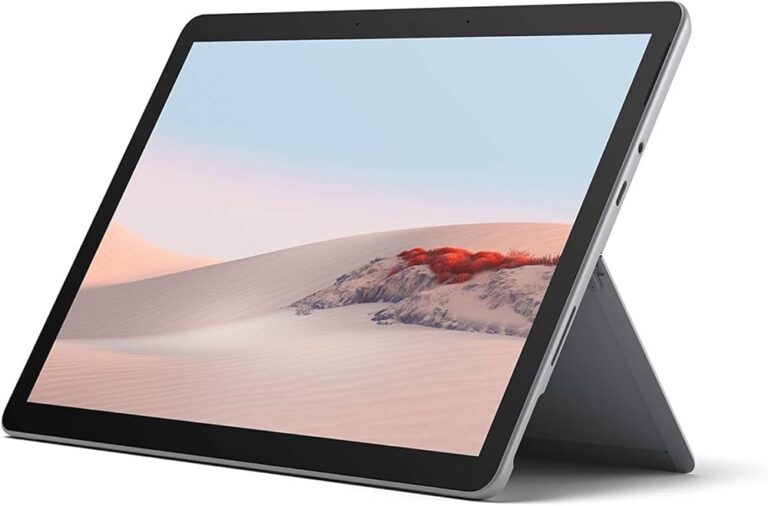 Microsoft Surface Go 2 Ordinateur Portable (Windows 10, écran 10″, 8Go RAM, 128Go SSD, Intel Core M3) compact & polyvalent
