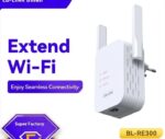 BL-RE300 sans fil répéteur 2.4G amplificateur de Signal Wi-Fi Booster nouvelle maison VoIP pris en charge avec 300mbps Max LAN débit de données – Image 3