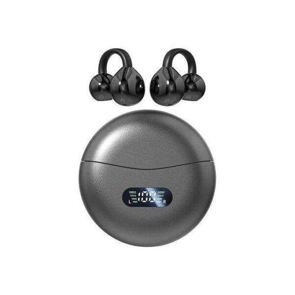 Air Ear Pods Freeclip LGE 008 Ultra Open Earbuds, Écouteurs Bluetooth 5.4 Sur l'oreille, Non dans l'oreille, Conduction osseuse, Tactile Ultra Bass Écouteurs boucle d'oreille M79