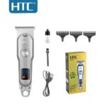 Tondeuse à cheveux portable HTC AT-179 pour bébé, corps entièrement métallique, coupe de cheveux zéro, tondeuse à cheveux professionnelle – Image 2