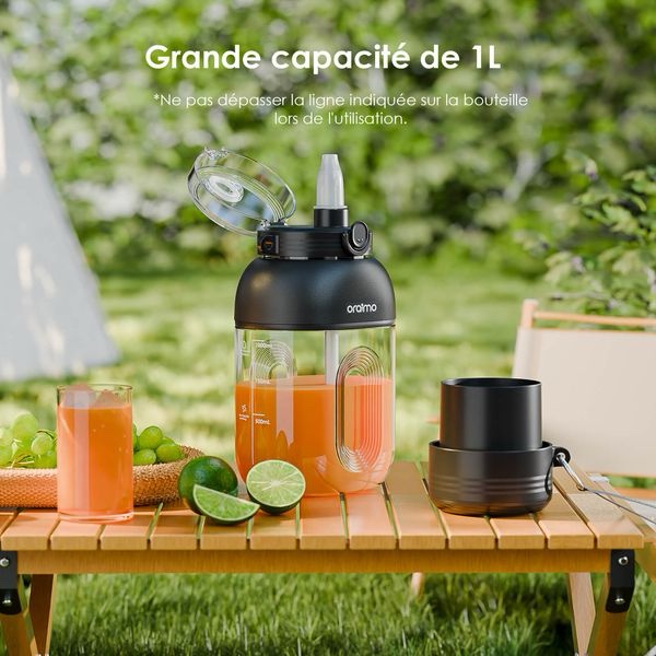 oraimo SmartBlender Cup Mixeur de jus 1L