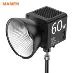 lampe de poche LED portative COB avec batterie intégrée -  inclut également un mode RGB – Image 2