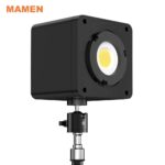 lampe de poche LED portative COB avec batterie intégrée -  inclut également un mode RGB – Image 4