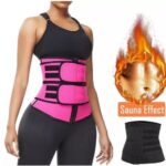 Abdominaux minceur ceintures femmes taille formateur haute Compression Zipper Latex taille Corset sous le buste gaine amincissante