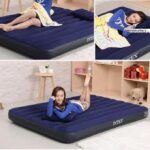 Matelas gonflable Durable avec des taies et pompe manuelle - 3 Places Confort – Image 2