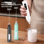Mini Batteur Electrique à lait et œufs rechargeable 2 en 1. – Image 3