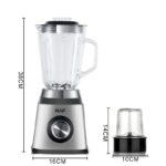 MIXEUR familial de 1,5 L - RAF 1000W-2bols en verre – État Neuf 1an Garantie – Image 3