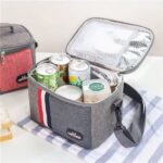 Sac Isotherme Lunch Box Repas Bureau pour Femme et Homme et Étudiants avec Bandoulière pour Travail