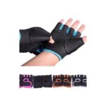 Gant Musculation, Gants D'haltérophilie, Réglable Gants de Levage sans Doigts Gants de Fitness, Polyester Néoprène Respirants et Antidérapants – Image 2