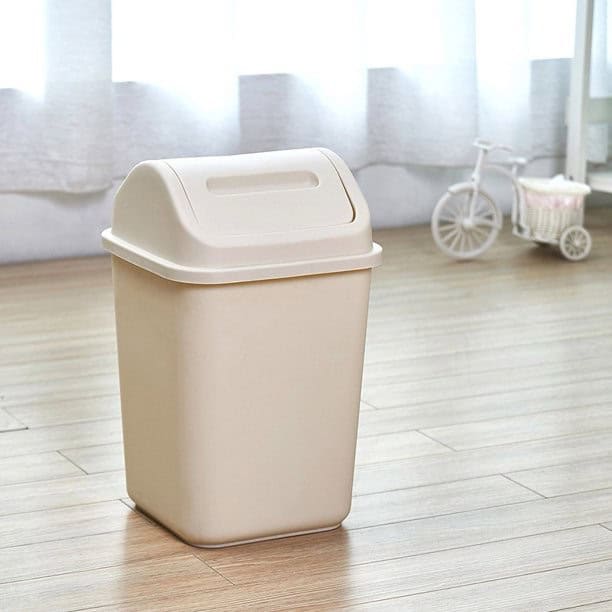 Poubelle de cuisine 25L, design simple et pratique, idéale pour le tri des déchets à la maison.
