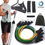 Bandes de résistance pour exercices, yoga, pilates, kinésithérapie, rééducation.