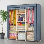 armoire de rangement tissu multicolore – Image 3