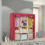 armoire de rangement tissu multicolore – Image 5