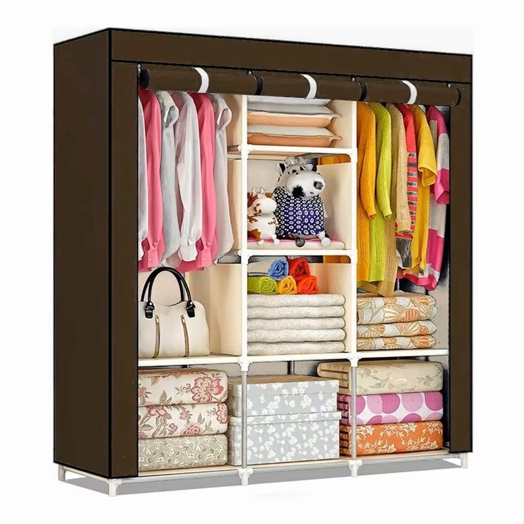 9f1aa395-6411-41e6-8496-f8bdb4a44995 armoire de rangement tissu multicolore – Image 1