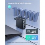 CHARGEUR USB-C 120W ORAIMO HYPERGAN – 4 PORTS ULTRA RAPIDE – MACBOOK ET SMARTPHONES – Image 2