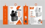 Mini Écouteurs TWS TDKC 313 – Son Puissant & Commandes Tactiles – Image 3