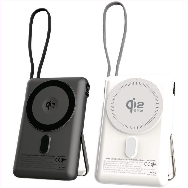 Power Bank – Technologie de batterie à semi-conducteurs ultra-sûre – charge rapide – 10.000mah