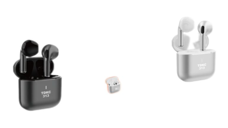Mini Écouteurs TWS TDKC 313 – Son Puissant & Commandes Tactiles